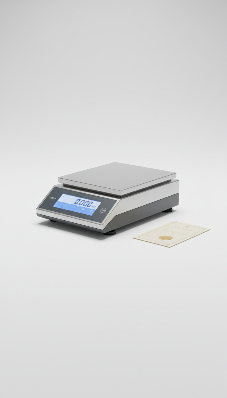 High-capacity precision scale 10kg