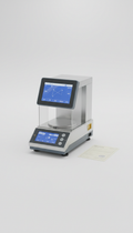 Moisture analyzer balance with touchscreen display