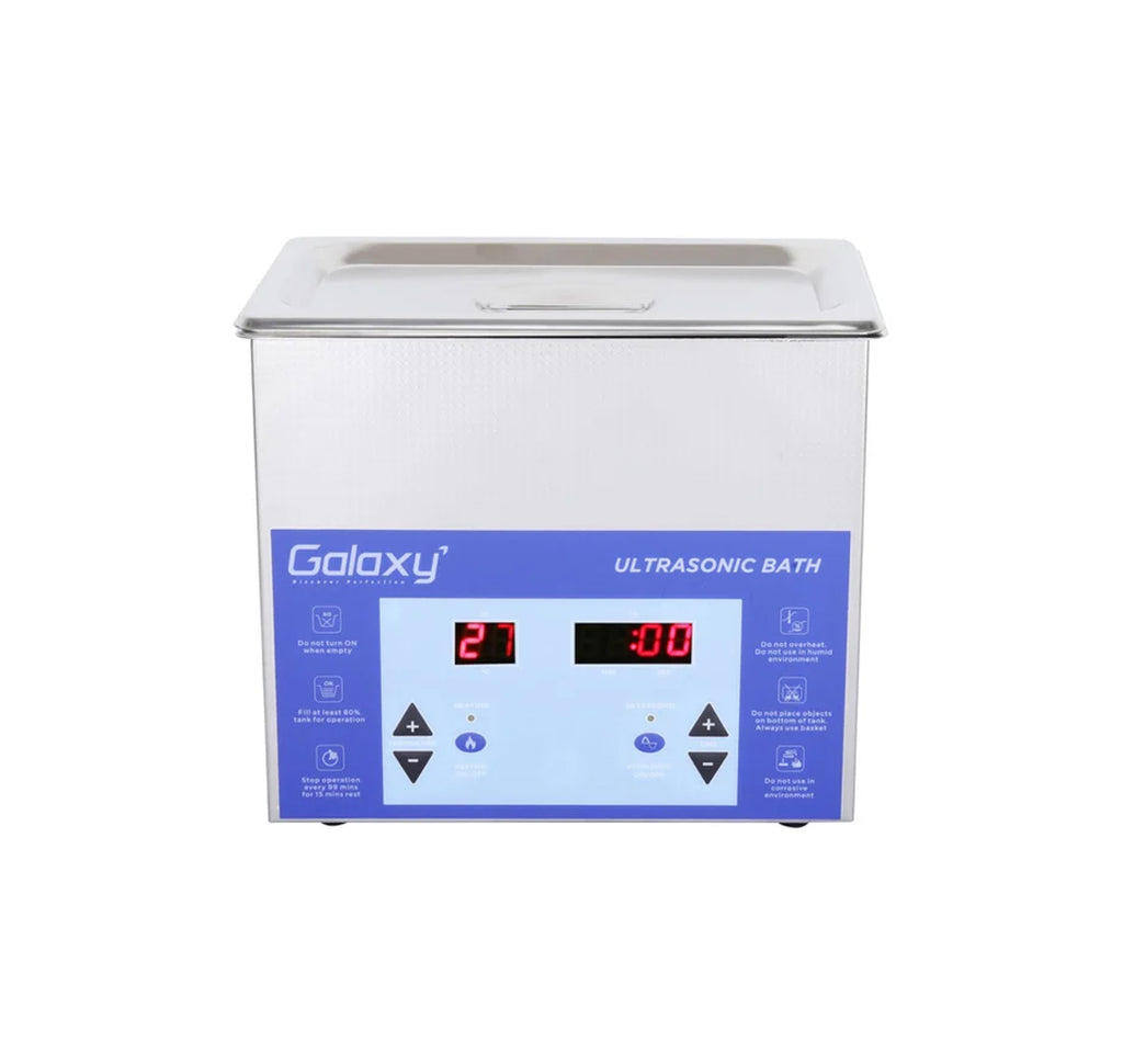 Digital Ultrasonic Cleaner with Heater & Timer (Lab Grade)